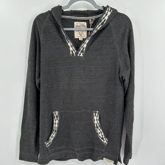 Other - Third & Army Pullover Long Sleeve Hoodie Sweatshirt Grey NWT Large